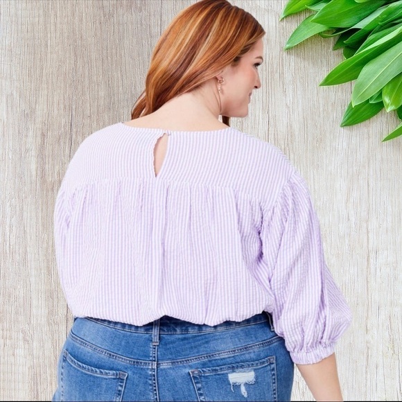 Arula Dionne Top in Lavender A Beautiful Soul Altar’d State XL - Picture 5 of 7